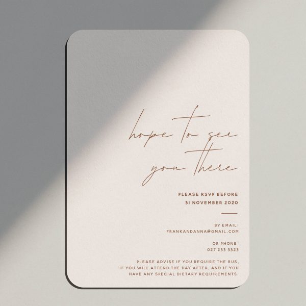 Stationery Collection Taupe - Shop Wedding gifts, packages and planning tools from One Fine Day